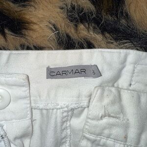 Carmar Classic White Denim Shorts